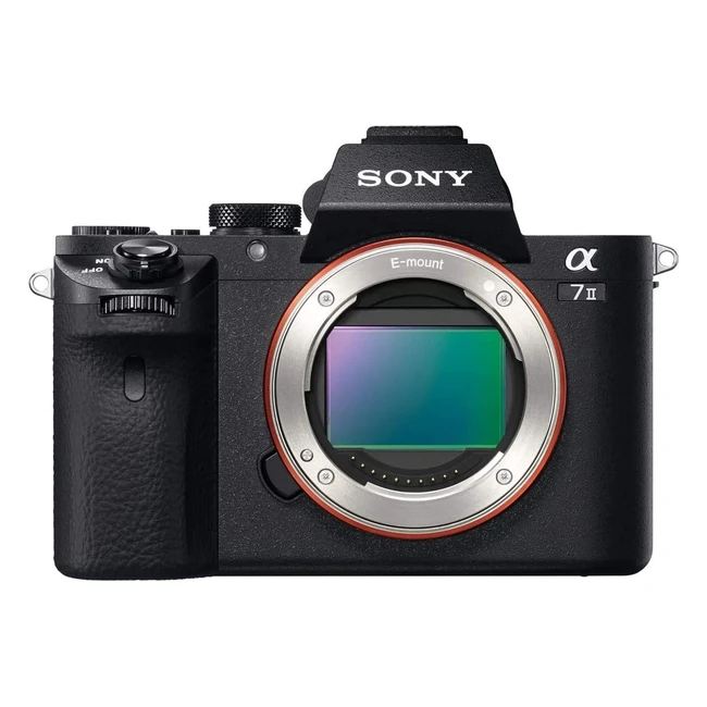 Sony Alpha 7 II Vollformatkamera 243MP Hybrid-Autofokus 5-Achsen-Bildstabilisierung