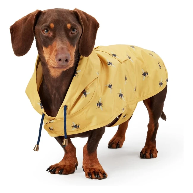 Rosewood Joules Go Lightly Packaway Jacket for Dogs - Medium Water-Resistant H