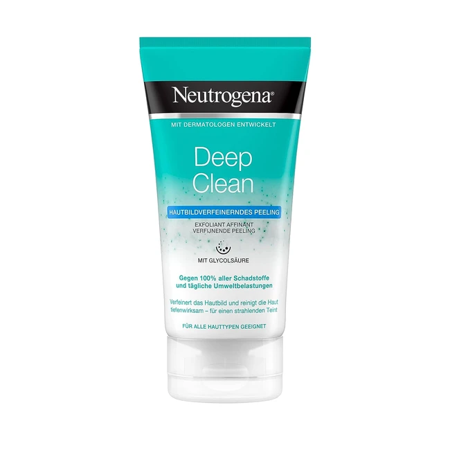 Neutrogena Deep Clean Gesichtsreiniger mit Glykolsäure für alle Hauttypen 150 ml
