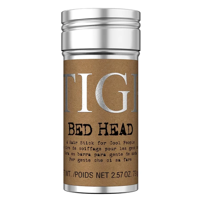 Bed Head for Men by TIGI Hair Wax Stick - Strong Hold, Slick Back Hair Styling - 73g