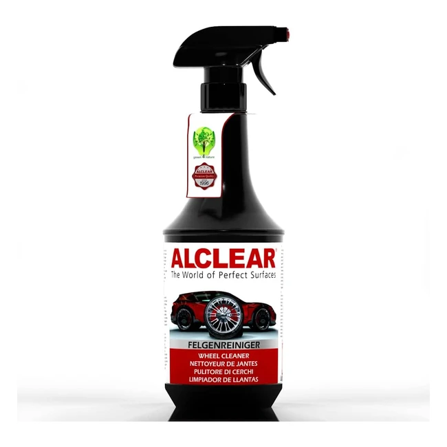Limpiador de llantas Alclear 721FR sin cido con indicador de color - Llantas d