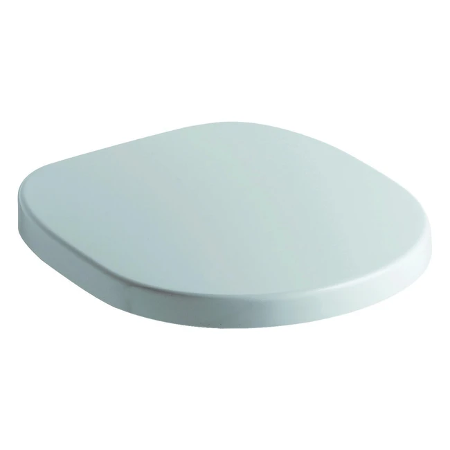 Abattant WC Ideal Standard Frein de Chute Blanc E712701 - Siège WC avec Fermeture Douce