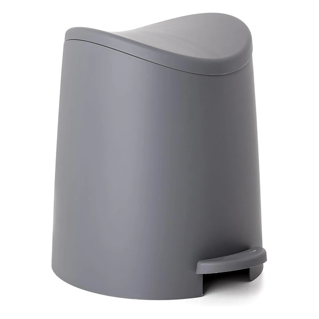 Tatay Bathroom Trash Bin - 3L Capacity Removable Inner Case Cushioned Drop Clo