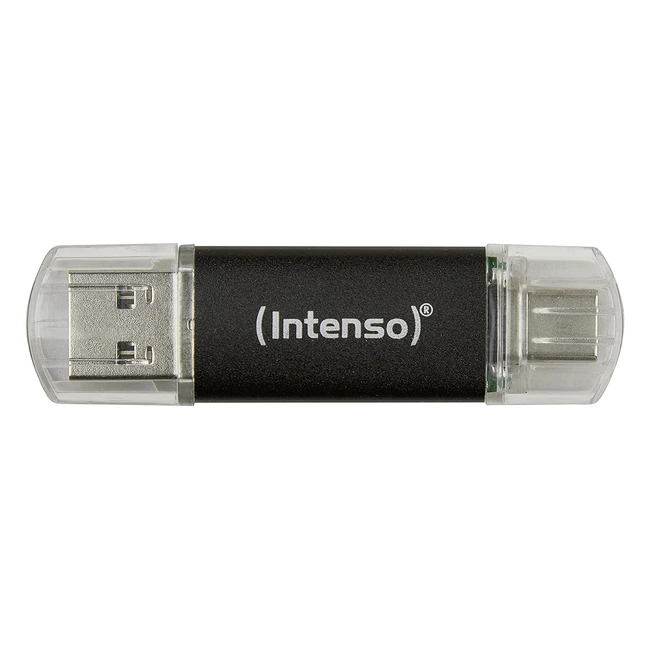 Intenso Twist Line 32 GB Dual USB 32 Gen 1x1 USBC and USBA 70 MB/s Anthrazit