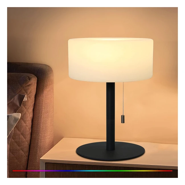 Lampada da tavolo senza fili GGoo IP54 LED esterno - Design moderno, 8 colori, ricaricabile