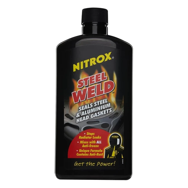 Nitrox Steel Weld Seal for Head Gaskets 500ml - Prolong Radiator Lifespan Quick