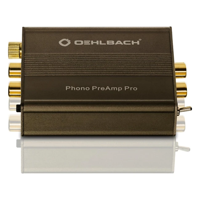 Oehlbach Phono Preamp Pro - Kompaktes und leistungsstarkes Phono-Vorverstrker 