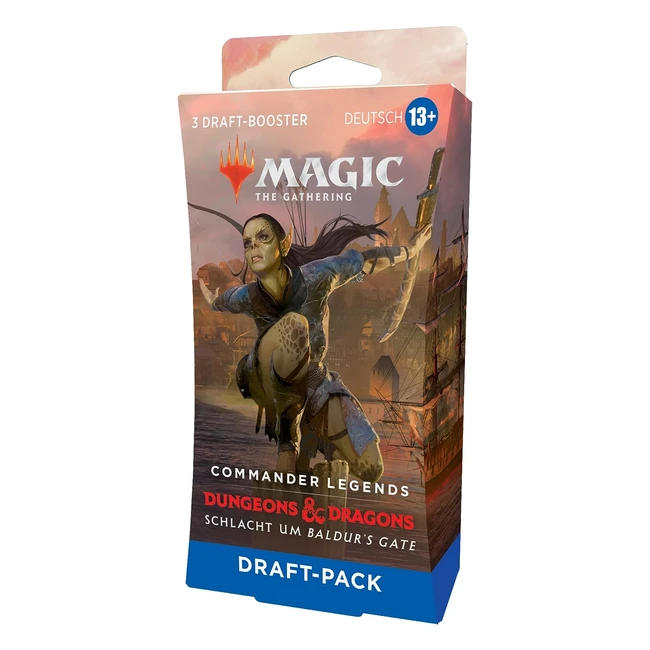 Magic The Gathering Commander Legends Battle of Baldur's Gate 3 Booster Draft Pack