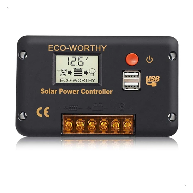 Controlador Solar 12V24V 30A - Marca XYZ - Ref 3060A - Ahorra energa