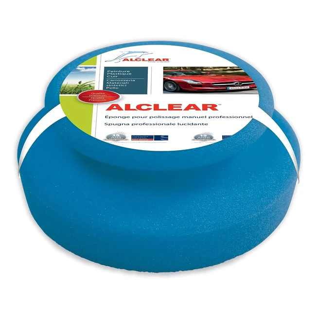 Alclear 5713050M Auto Profi Handpolierschwamm 130x50mm - Premium Qualitt