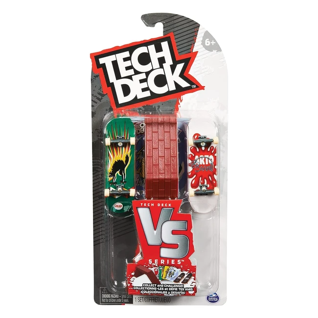 Pack Finger Skate Tech Deck Versus 2 - Authentiques finger skates  collectionn