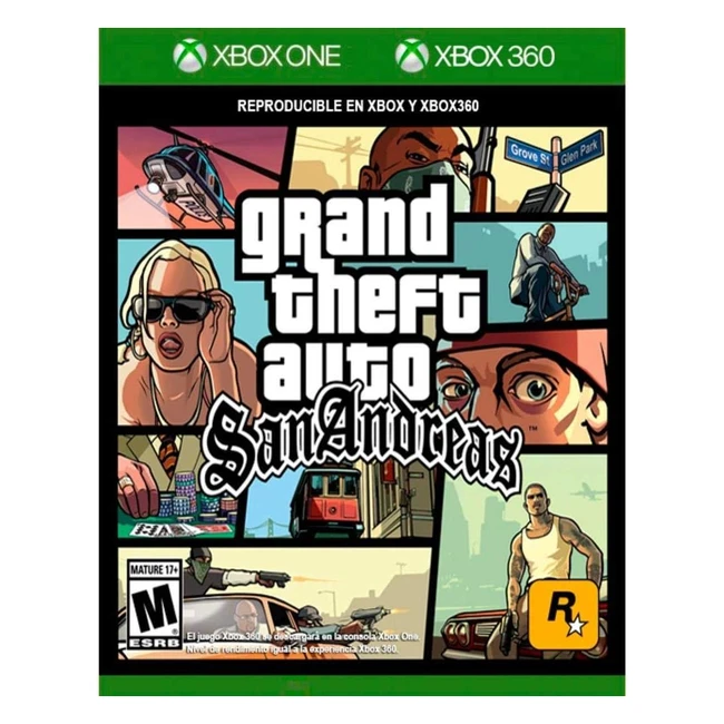 Grand Theft Auto San Andreas - Gioco per Xbox 360 - Ref XYZ123 - Grafica avanza