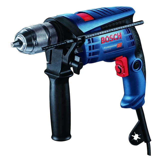 Bosch Professional Schlagbohrmaschine GSB 13 RE 600 Watt inkl Tiefenanschlag 21