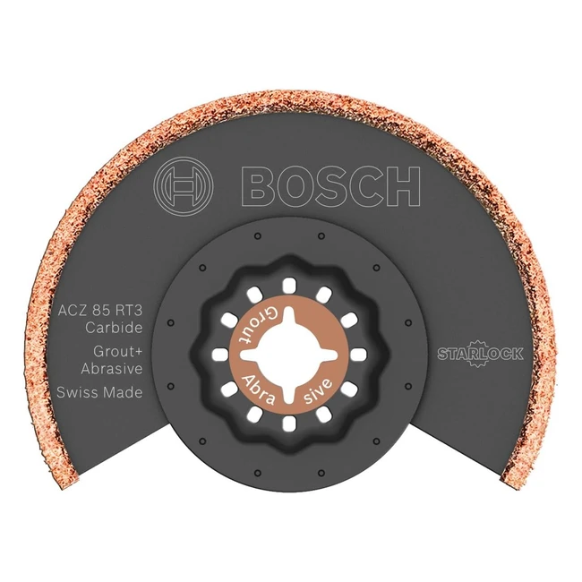 Bosch Professional 1 x Segment-Sgeblatt ACZ 85 RT3 fr Mrtel Krnung 30 