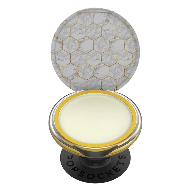 PopSockets PopGrip Lips x Burt's Bees Expanding Stand and Grip for Smartphones and Tablets - Honeycomb