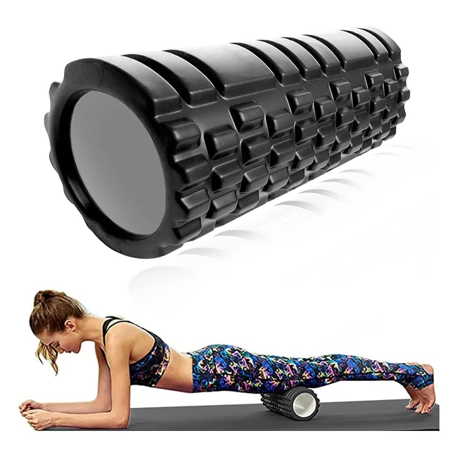 Dewanxin Rouleau de Massage Foam Roller - Crossfit, Pilates - 30x8cm