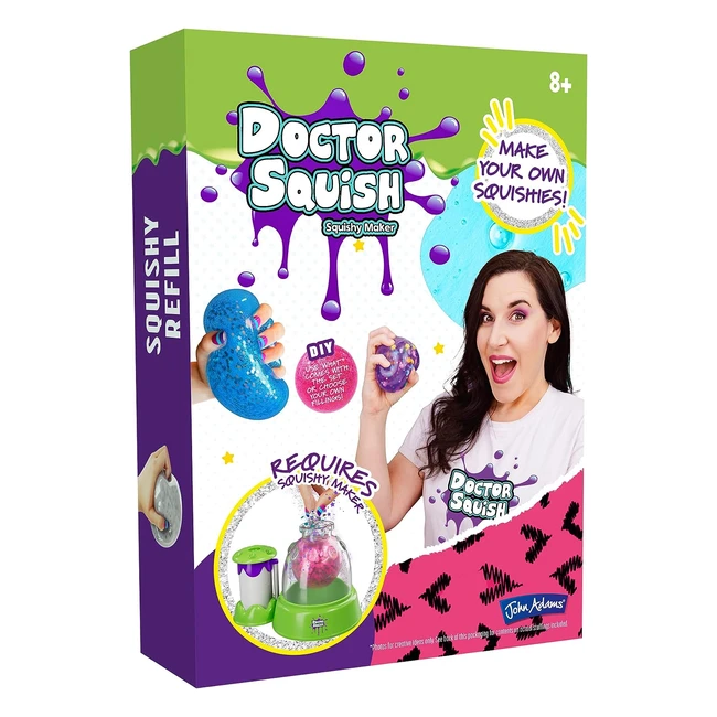 Doctor Squish Squishy Maker Refill Pack - Make Your Own Squishies - Ages 8+