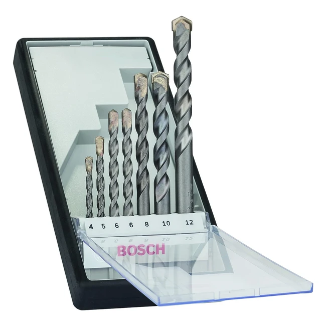 Bosch Professional 7-teiliges CYL3 Betonbohrer-Set  4-12 mm robuste Linie Z