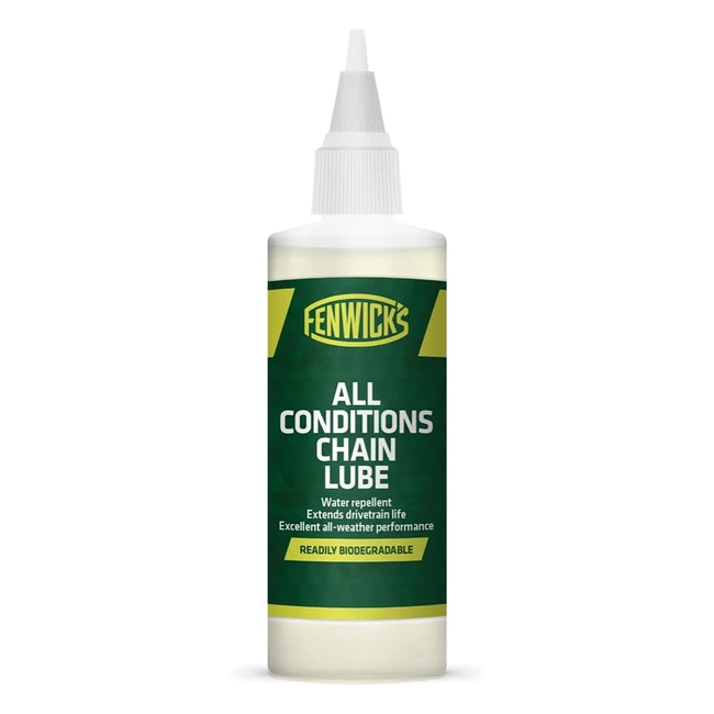 Fenwicks All Conditions Chain Lube 100ml - Quiet Efficient and Smooth Running