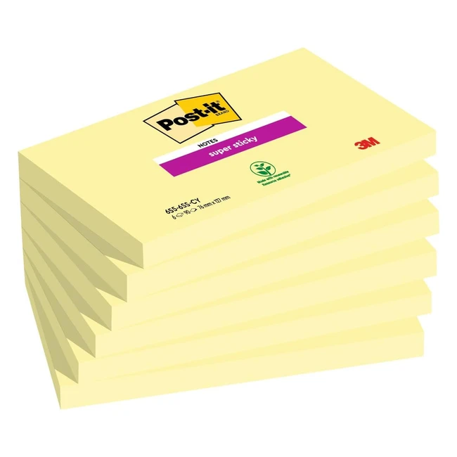 Post-it Super Sticky Notes Rio de Janeiro Collection 6556SR - Selbstklebende Not