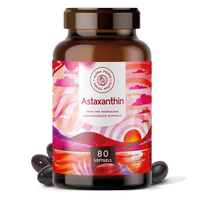Astaxantina Pura 12mg - 80 capsule vegan - Antiossidanti integratori