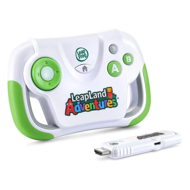 LeapFrog LeapLand Adventures Kids Game Console | Educational Games Console | 150 Learning Activities | Handheld Console for Boys and Girls | Letters Shapes Numbers