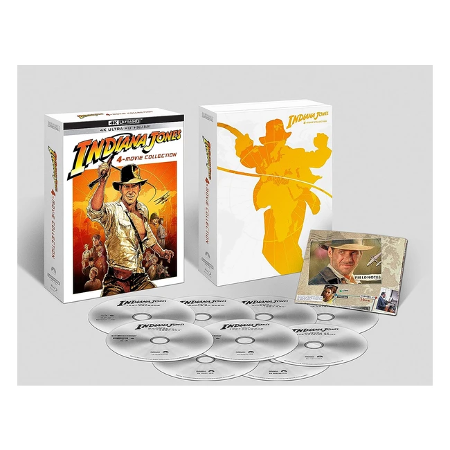 Indiana Jones 4Movie Collection 4K UltraHD - Spedizione Gratuita