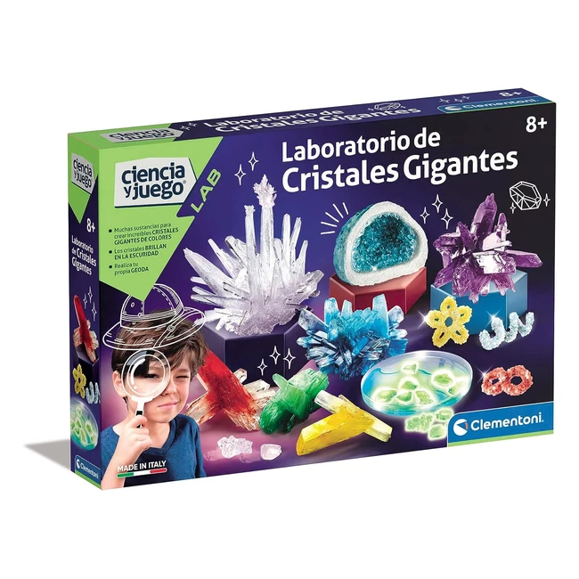Clementoni Laboratorio de Cristales Gigantes - Juego Científico 55322