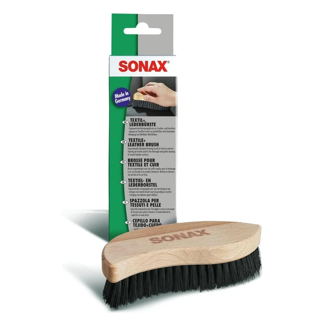 SONAX Mikrofaserpflegepad 04172000 416741 - Schonende Reinigung fr glatte Lede
