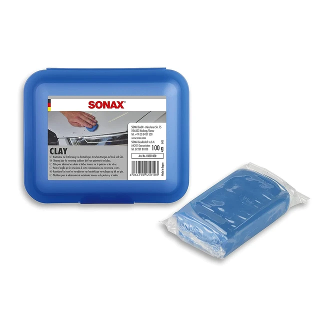 Sonax Clay 100 g - Hochwertige und langlebige Knetmasse zur Entfernung von hartn