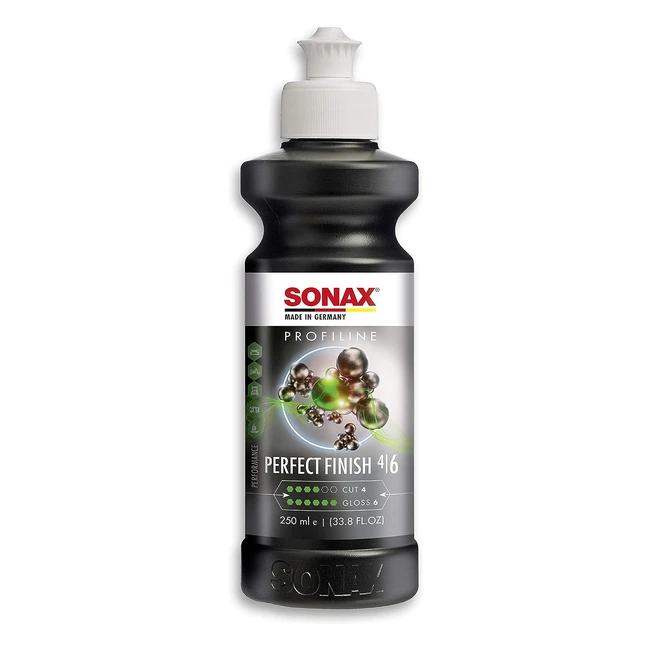 SONAX Profiline PerfectFinish 250 ml - 1-Stufen-Politur für lokal geschliffene Lackschäden - Art. Nr. 02241410