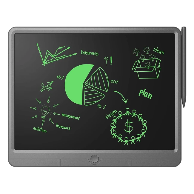Tableta escritura LCD 15 pulgadas, borrable, dibujo y memo - Tugau