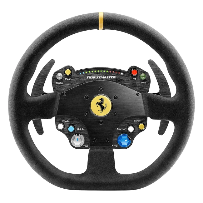 Volante Thrustmaster TSPC Racer Ferrari 488 Challenge Edition - Licencia Oficial Ferrari - Windows