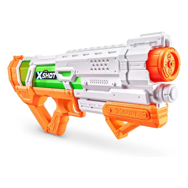XShot Fastfill Epic Water Blaster - Refill in 1 Second, Blast Water up to 34ft - White