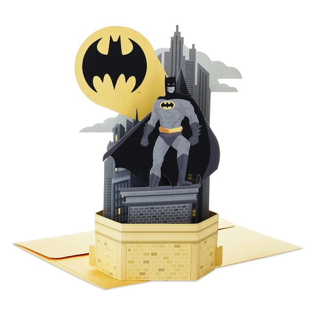 Hallmark Paper Wonder Pop Up Batman Birthday Card - Heroic Day - Ref. 12345