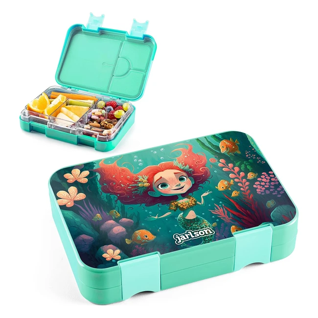 Boite  goter enfant Toni - Lunch box avec 6 compartiments - Bento box sans B