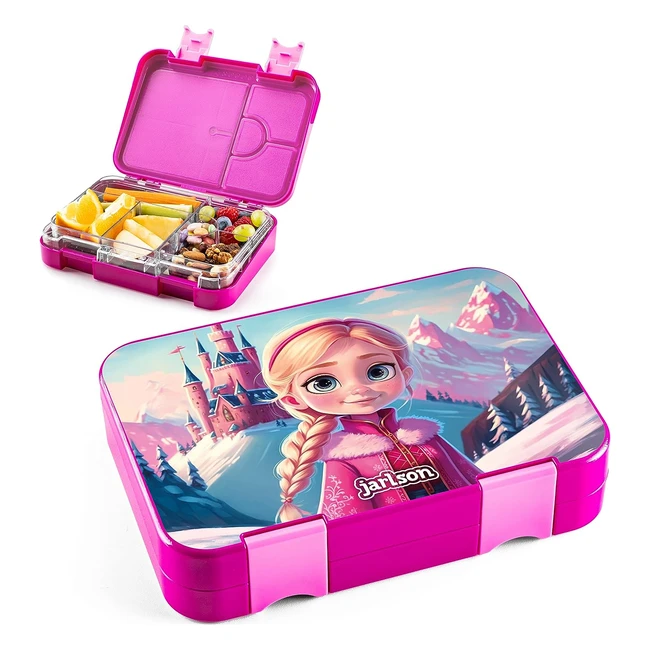 Boite à goûter enfant Toni - Lunch box avec 6 compartiments - Sans BPA