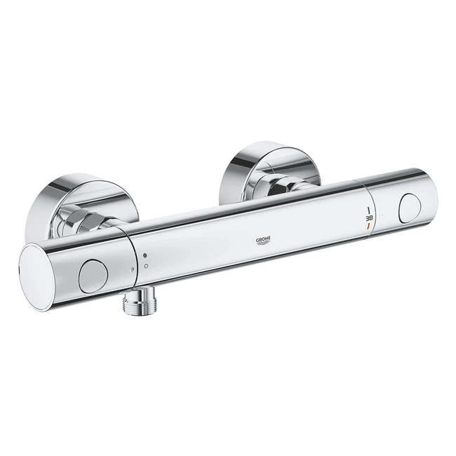 Grohe Precision Get Thermostatisches Duschset mit Grohe Starlight Chrom-Finish 3