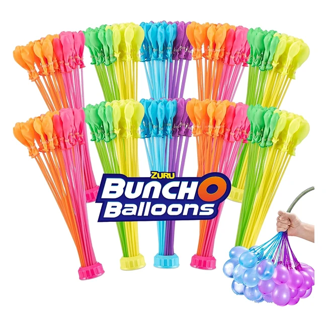 Bunch O Balloons Tropical Party - 300 Palloncini D'acqua Autosigillanti - Riempimento Rapido
