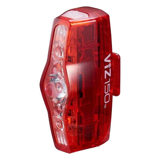 Lampe arrière vélo VIZ 150 - Puissance 150 lumens - Autonomie longue - Compacte et légère