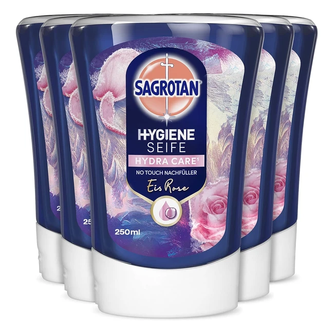 Sagrotan Notouch Ice Rose Limited Edition Nachfllung fr automatischen Seifen