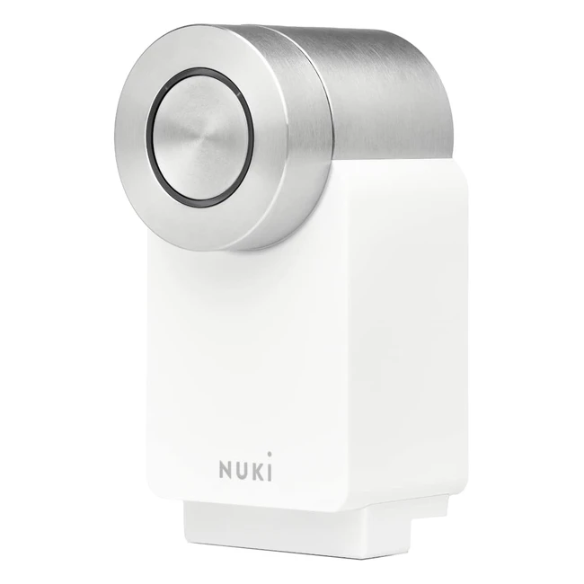 Nuki Smart Lock 30 Pro - Serrure Connectée WiFi - Accès à Distance - Maison Connectée - Piles Certifiées - Blanc