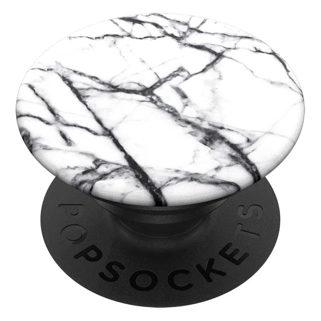 PopSockets Swappable Expanding Stand and Grip for Smartphones and Tablets - Dove White Marble
