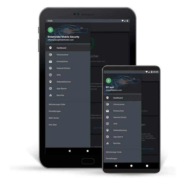 Bitdefender Mobile Security für Android 2023 - 1 Gerät, 1 Jahr - Web Browser - Aktivierungscode per E-Mail