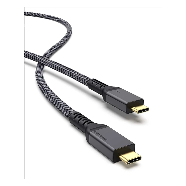 maxonar Thunderbolt 4 Kabel 1m 40 Gbps TB4 USB-C 40 Kabel untersttzt 1 x 8K 60