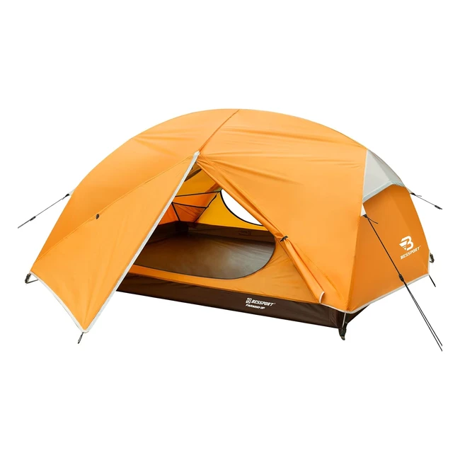 Tenda da Campeggio Bessport per 23 Persone - Impermeabile, Facile da Montare, Ventilazione a Doppia Porta