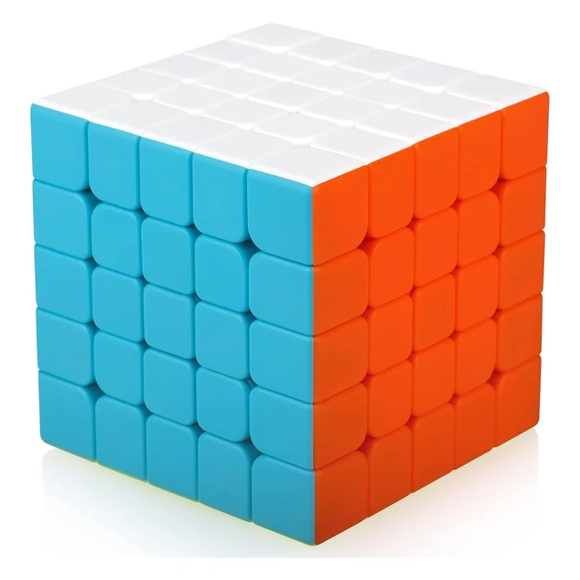 Cubo Magico Toyess Speed 5x5 Stickerless - Gioco Veloce e Liscio - Regalo di Nat
