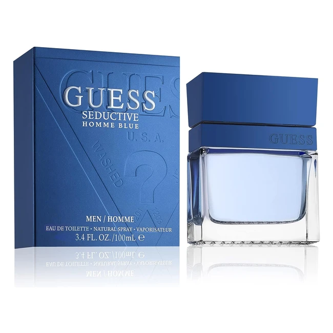 Guess Seductive Blue EDT 100ml - Fragancia exclusiva de larga duración