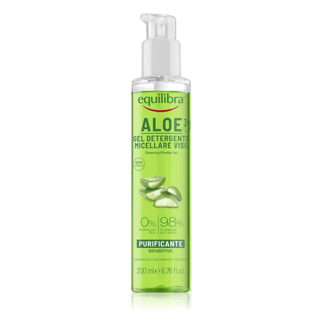 Equilibra Viso Aloe Gel Detergente Micellare 200ml