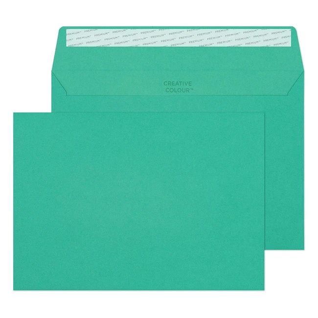 Blake Creative Colour C5 120gsm Envelopes 45348 Teal Pack of 25 - Pink/Black - 162x229mm